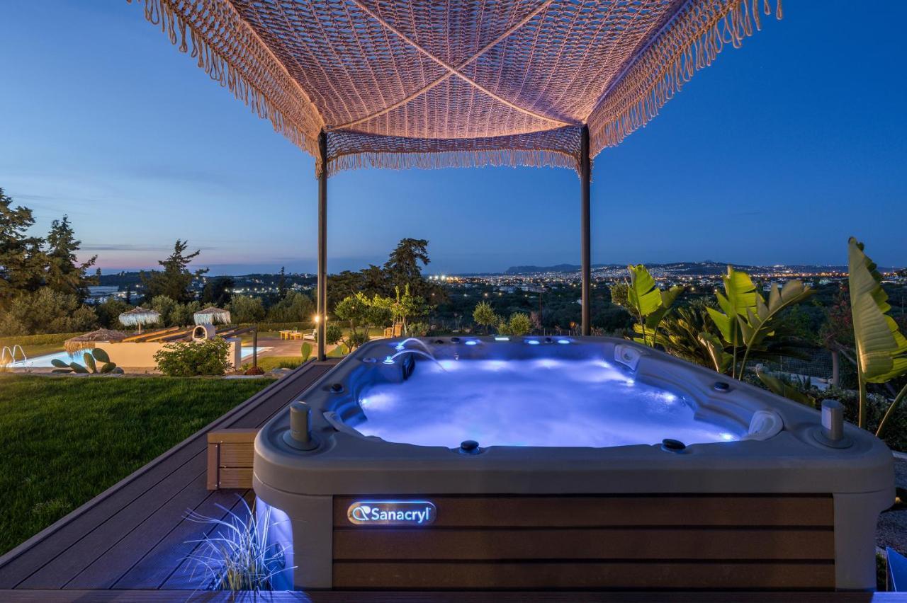 Olivenest Chania Executive Villa Perivólia Eksteriør billede