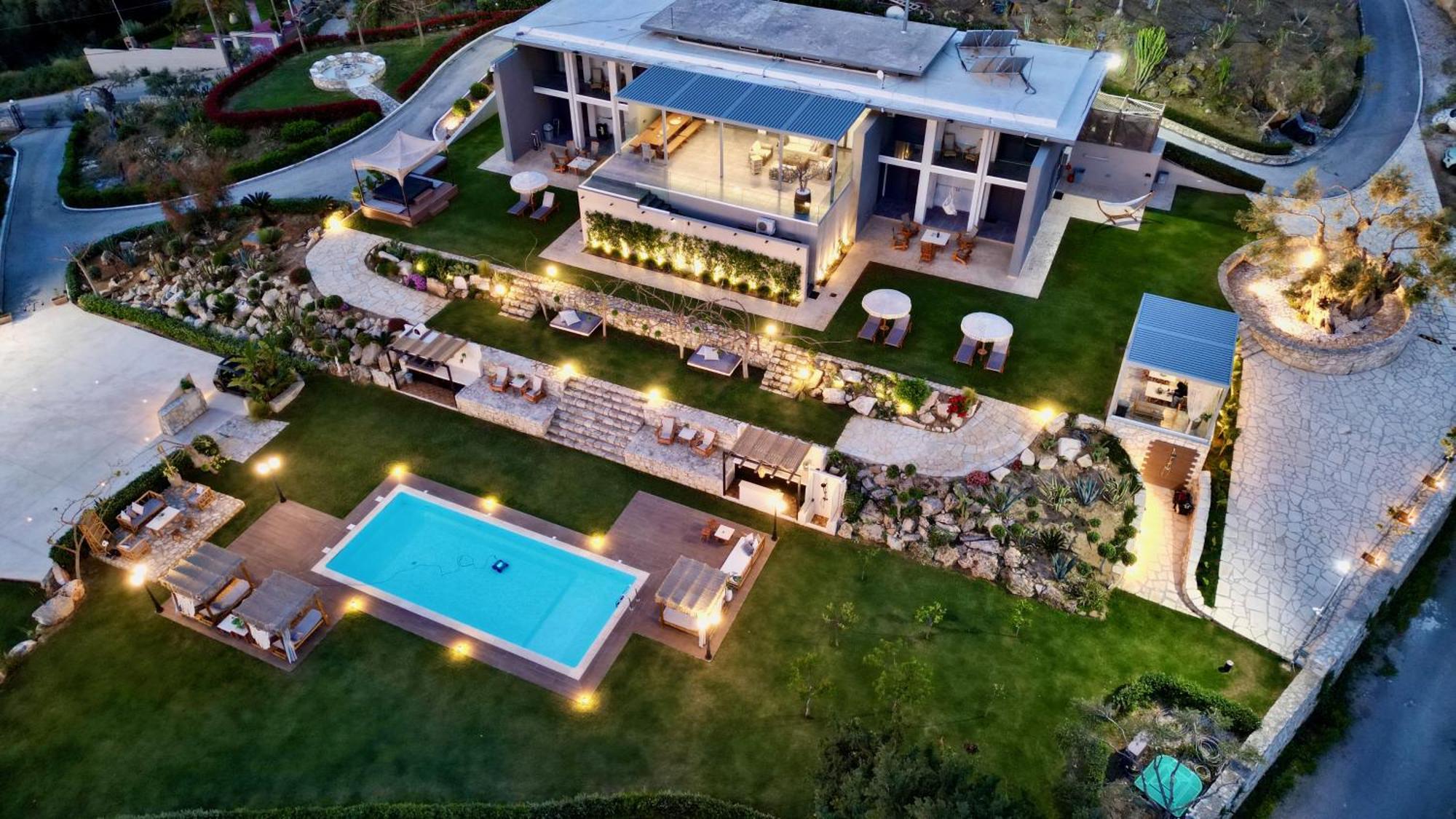 Olivenest Chania Executive Villa Perivólia Eksteriør billede